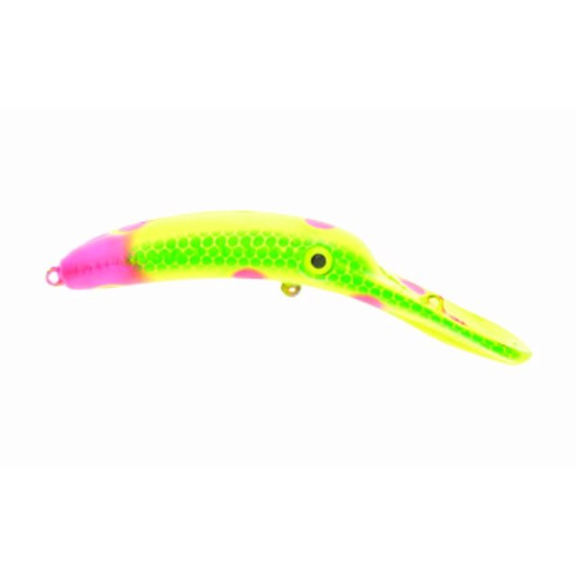Wordens Yakima Bait Wordens Mag Lip, 3"- Mad Clown RED