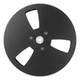 thumbnail image 2 of 7 Inche Empty Takeup Reel, 3 Holes Universal Open Reel Sound Tape Empty Reel, Aluminum 1/4 Inch Audio Empty Tape Reel For Recording For Nab, 2 of 8