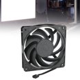 thumbnail image 3 of CPU Refroidissement, Ventilateur de Refroidissement 12cm 2400RPM Ventilateur de Refroidissement pour Ordinateur Système de Refroidissement PC Haute Performance, 3 of 9