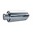 thumbnail image 2 of Résonateur d'Échappement OAL Aero Exhaust 2,5 Pouces Entrée/sortie x 14 Pouces, Corps Rond 4 Pouces, 2 of 2