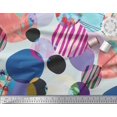 thumbnail image 2 of Tissu de Coton Cambric Texture & Coloré Points Impression Tissu par Yard 42 Pouces de Large, 2 of 3