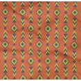 thumbnail image 4 of oneOone Organic Cotton Poplin Twill Fabric Diamond & Triangle Geometric Decor Fabric Printed BTY 42 Inch Wide, 4 of 4
