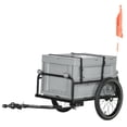 thumbnail image 1 of Aosom Bicycle Cargo Trailer with Removable Storage Box, 1 of 10