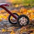 thumbnail image 2 of 1Set Pink Plastic Scooter Wheel NonSkid AntiWear Easy to Install for Children Scooter Riding 7.7X7.7X2.0In, 2 of 9