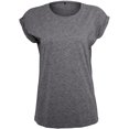 thumbnail image 1 of Build Your Brand Womens Extended Shoulder T-Shirt, 1 of 2
