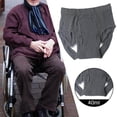 thumbnail image 4 of Culotte d'Incontinence pour Hommes, Étanche, Lavable, Confortable, pour Incontinence, Couche pour Hommes, Gris, G, 4 of 8