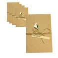 thumbnail image 2 of 10pcs Birthday Invitation Card Birthday Cards Kraft Paper Card Mother's Day Gift Card Flower Cards Blessing Card Wedding Cards Party Card Flowers Greeting Card, 2 of 6