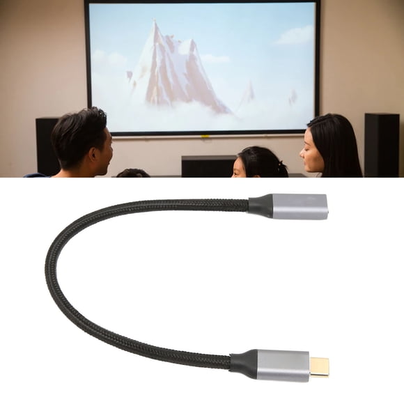 USB C Extension Cable Super Fast 10Gbps Data Transfer 4K Video Output Wide Compatibility Portable USB C 3.1 Gen 2 Male to Female Cable for USB C Hubs, Docks, Cameras