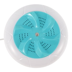 MesaSe Turbo-laveuse à ultrasons Mini Turbo laveuse Portable gouttelette d'eau Vortex lave-linge pour les vêtements de voyage à la maison Convient pour laver les serviettes Sous-vêtements Chaussettes