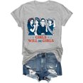 thumbnail image 4 of Womens Long Sleeve Tops Polyester Shirts for Women Long Sleeve Loose Work Tops Women Tees Women Plain Short Sleeve Shirts for Women Lightweight T Shirts Women Tunics for Women Summer Shirts for, 4 of 4