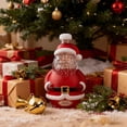 thumbnail image 1 of Glass Wine Bottle, 300ml Santa Bottle Whiskey Decanter, 1 of 6