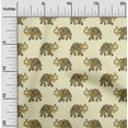 thumbnail image 1 of oneOone Cotton Flex Fabric Elephant Block Print Fabric By The Yard 40 Inch Wide, 1 of 4