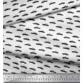 thumbnail image 2 of Soimoi Rayon Fabric Car Transport Print Fabric by The Yard 42 Inch Wide, 2 of 3