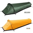 thumbnail image 3 of Ultralight Backpacking Camping Tent Compact Single Person Outdoor Tent yellow, 3 of 9