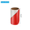 thumbnail image 2 of Unique Bargains Reflective Tape, 4 Inch x 10 Ft Waterproof Safety Adhesive Tape for Trailers, Red White, 2 of 6