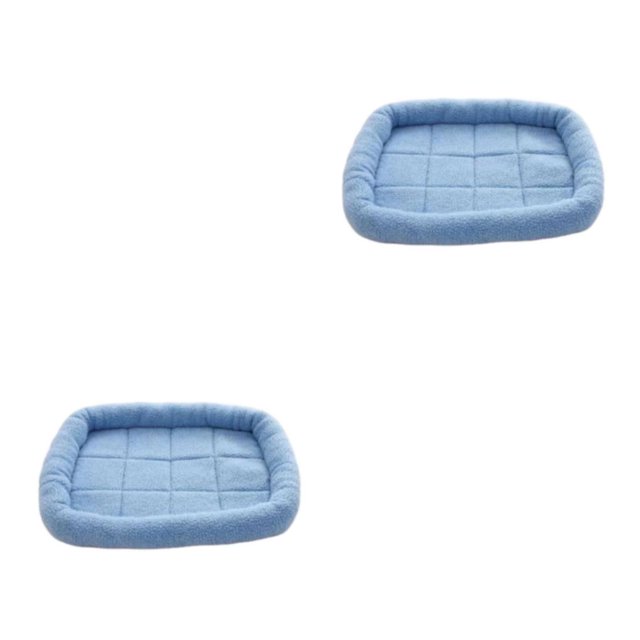 mmirethe Comfortable And Soft Dog Bed Easy To Clean And Durable Cute And Practical sky blue S,38*28cm 2Set
