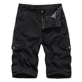 thumbnail image 1 of LOVZFMLL Men's Size S Sports And Multi-Pockets Relaxed Summer Beach Shorts Pants Black XL, 1 of 2