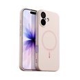 thumbnail image 1 of GadgetCom Magnetic Case Compatible with Apple iPhone 17, Liquid Silicone Cover Shell With Camera Protection, 1 of 7