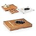 thumbnail image 3 of Picnic Time 919-00-505-024-2 Atlanta Falcons - Concerto Bamboo Cutting Board Tray And Cheese Tools Set, 3 of 4