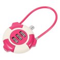 thumbnail image 4 of Wire Lock Cable Cabinet Lock 3-digit Combination Padlock Drawer Security Lock, 4 of 8
