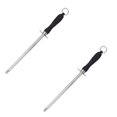 thumbnail image 1 of Oleegame 2PC Tomato Slicer And Lemon Slicer 10 Sharpener inch with Kitchen Sharpening Kitchen Tool Handle Kitchen，Dining & Bar White, 1 of 9