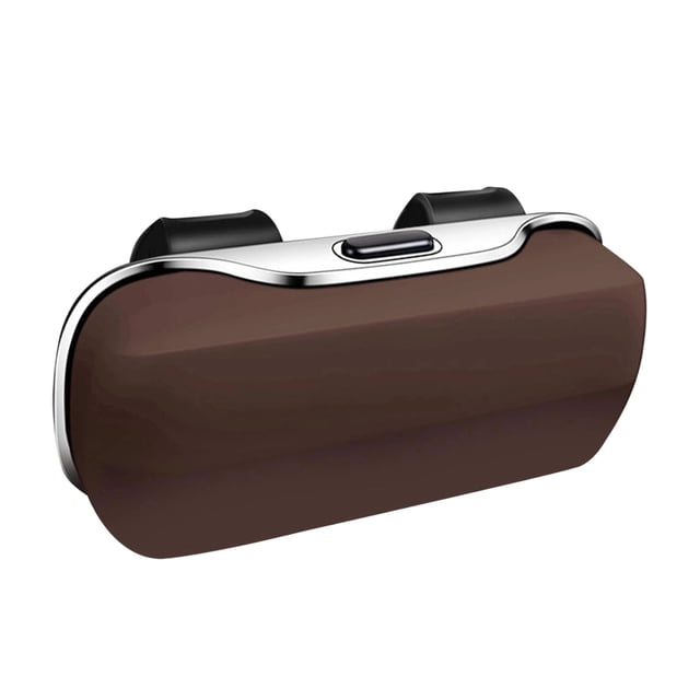 Car Visor Sunglasses Holder | Hard Shell Eyeglasses Storage Case | Auto Glasses Organizer for Vehicle Sun Visor | Compact Design for Easy Installation