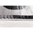 thumbnail image 4 of Rug Branch Montage 2' x 19' (Exact Size: 2'3" x 19') Geometric Indoor Runner Rug, Black Grey, Checkered - Entryway, Hallway, Bathroom, and Kitchen, 4 of 4