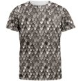 thumbnail image 1 of Steel Scale Armor Costume All Over Adult T-Shirt, 1 of 1