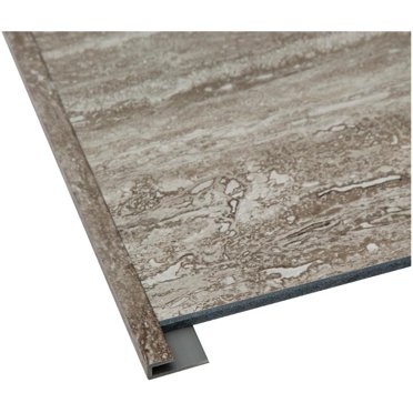 Palisade Collection PVC J-Trim Edging - Grecian Earth, 94"