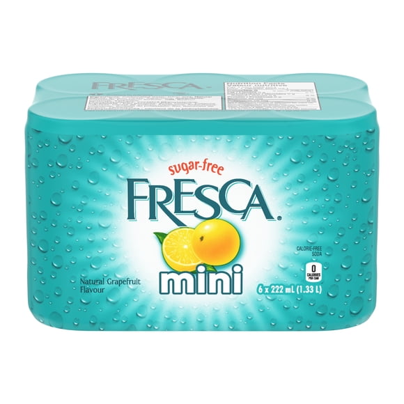 Fresca Cannette de 222mL x 6