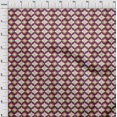 thumbnail image 3 of oneOone Silk Tabby Fabric Geometric Ikat Print Fabric By Yard 42 Inch Wide, 3 of 4