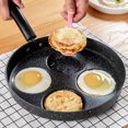 thumbnail image 2 of 1pc Non-stick Fried Egg Pan Frying Pan Divided Egg Waffle Pan Multipurpose Pan, 2 of 9