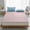 Pink#1625, variant on Mattress Twin XL Polyester Non-Slip Quilted Mattress Pad Cover Washable Bed Topper for Dorm and Home