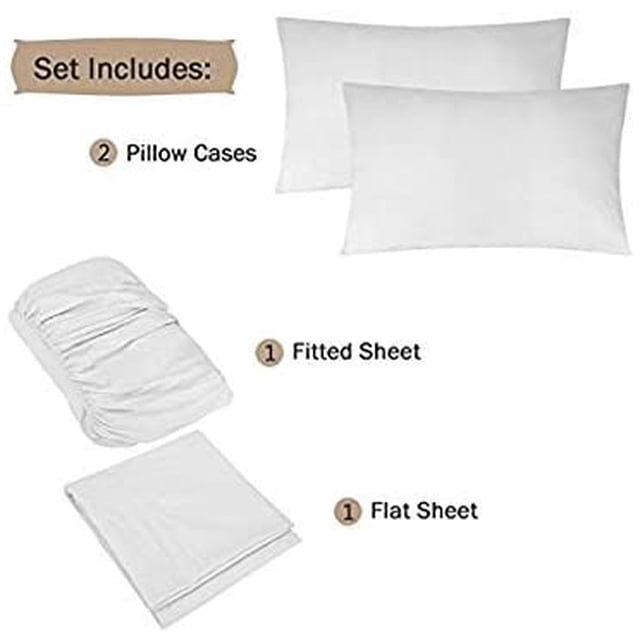 1200 Thread Count 4 Piece Quality Sheet Set 18 Inch DeepPocket 100% Egyptian Cotton Stripe Pattern