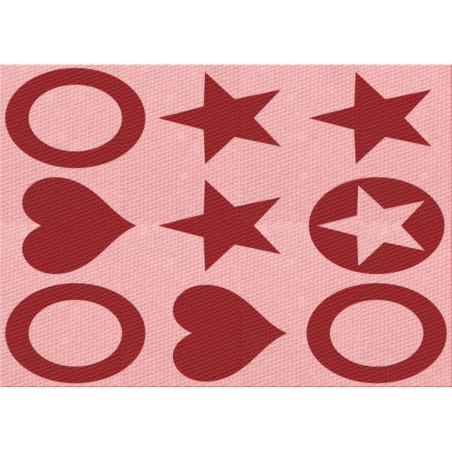 Ahgly Company Tapis d'Intérieur Lavables en Machine Rectangle Pastel Transitionnel Rose, 5' x 7'