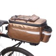 thumbnail image 1 of Waterproof Insulated Trunk Cooler Bag Cycling Bicycle Rear Rack Seat Bag Luggage Storage Bag MTB Bike Pannier Bag Shoulder Bag, 1 of 7