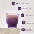 thumbnail image 2 of M&SENSE 9.88oz Natural Soy Wax Jar Candle with Wooden Wick | Lilac Blossom Scent | 55-Hour Burn & Long-Lasting Burn | Housewarming Gift for Men and Women, 2 of 7