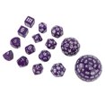 thumbnail image 4 of Table Game Dice Set,15pcs Polyhedral Dice Set Table Game Polyhedral Dice Polyhedral Dice Set Built for the Future, 4 of 8