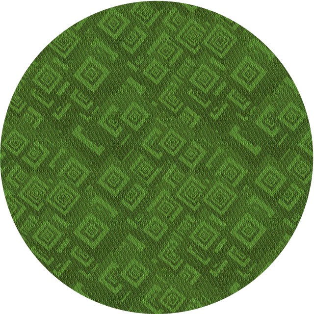 Ahgly Tapis d'Intérieur Lavable en Machine Carré Transitionnel Vert Lime Foncé, 3 Pieds Carré