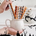 thumbnail image 4 of Harpily Surprise Price Straws Friendly Halloween 19cm Long 25 Set 6 To Choose From, 4 of 9