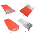 thumbnail image 1 of Outdoor Sleeping Bag Thermal Insulation First Aid Blanket Keep Reflective Technology Waterproof Survival Kit Adventure Emergency Single200*Width 72cm, 1 of 6
