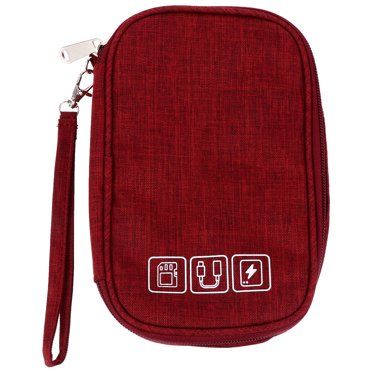 1Pc Electronics Accessories Pouch Earphones Date Cable U Disk Organizer Bag