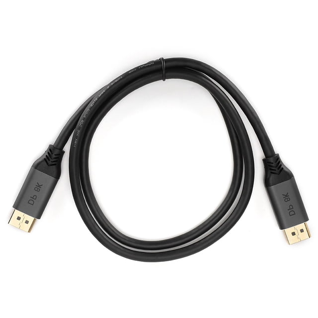 Video Cable, Easy To Move, Durable Made Of High Purity Copper Core Plug And Play DisplayPort To DisplayPort Cable, For Datas Transmition Computer