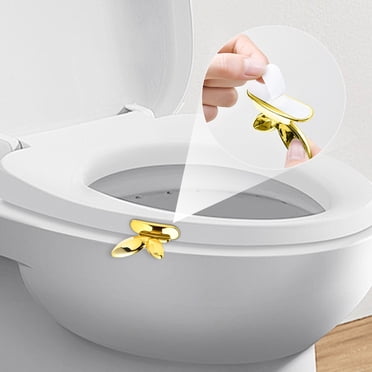 EGNMCR Couvercle de Toilette Feuille Poignée de Couvercle de Toilette Non Sale Main Couvercle de Toilette Support de Couvercle