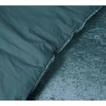 thumbnail image 3 of Swift Home Solid Crushed Velvet Duvet Cover Set, 3 of 3