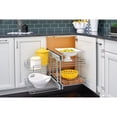 thumbnail image 2 of Rev-A-Shelf Chrome 2-Tier Optimizer-15" Blind Corner Cabinet Openings,5PSP-15-CR, 2 of 12