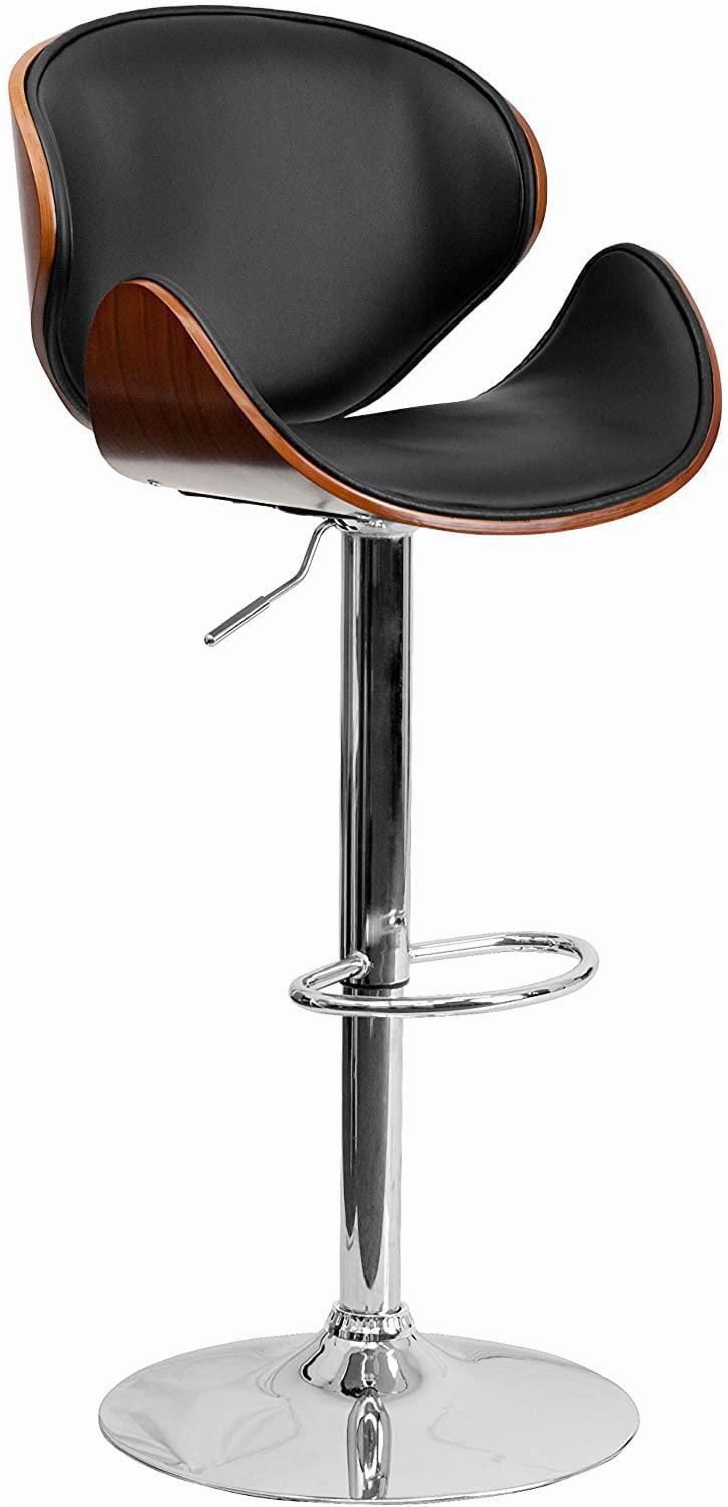 Nicer Furniture Bentwood Adjustable Bar Stool