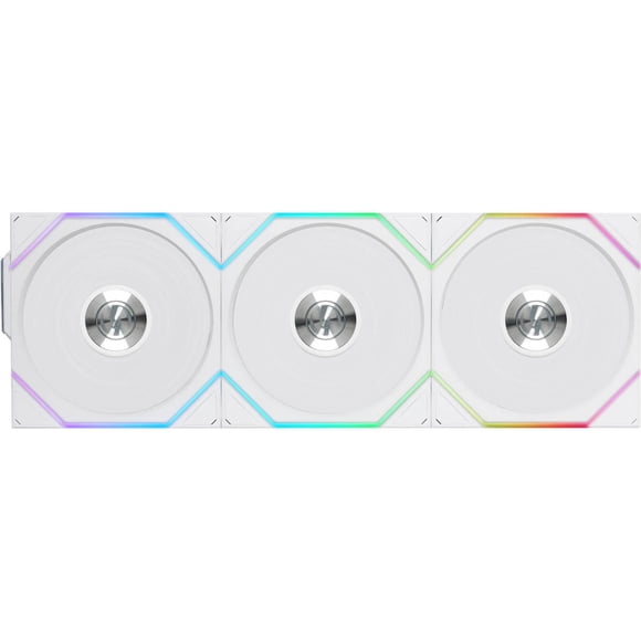 Lian-Li Fan 12TL1W3W FDB fan White 120x120x28 mm 3 pcs Retail