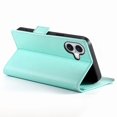 thumbnail image 3 of Étui Portefeuille Magnétique avec Porte-Cartes et Support pour iPhone 17 Vert, 3 of 6