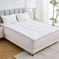 thumbnail image 2 of GOGREEN Extra Thick Mattress Topper Full Size, Breathable Pillow Top Mattress Pad Cover Down Alternative Overfilled Plush Soft bed Protector with 8-16 Inch Elastic Deep Pocket, 2 of 9